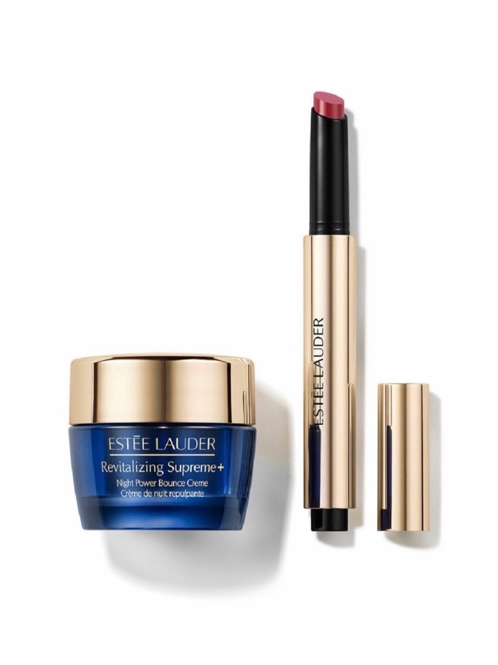 Estée Lauder Revitalizing Supreme+ Night Cream & Lip Glossstick